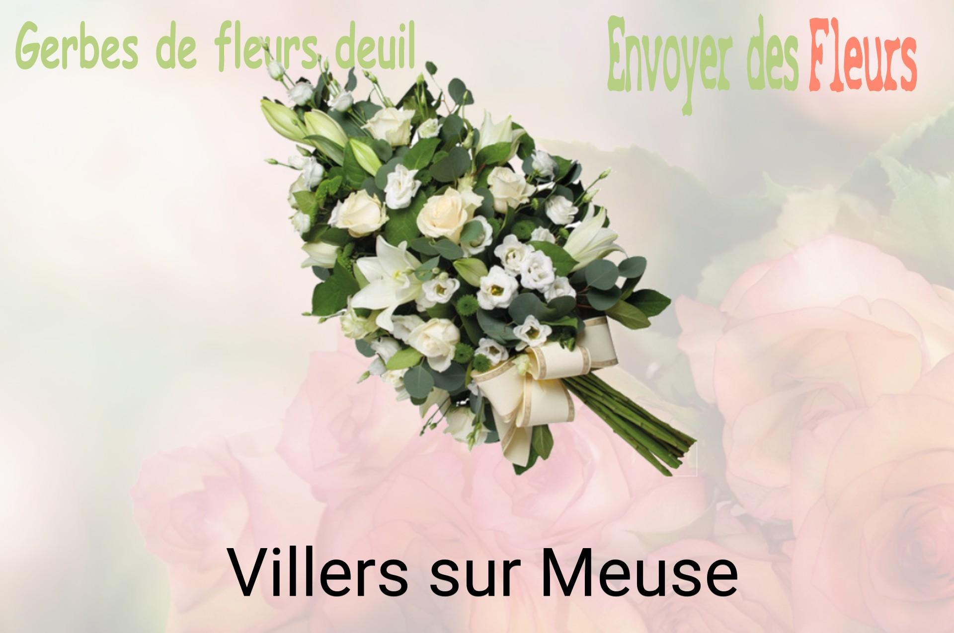 Gerbe de fleurs de deuil livrée à Villers-sur-Meuse
